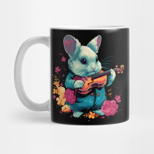 Chinchilla Playing Violin Mug